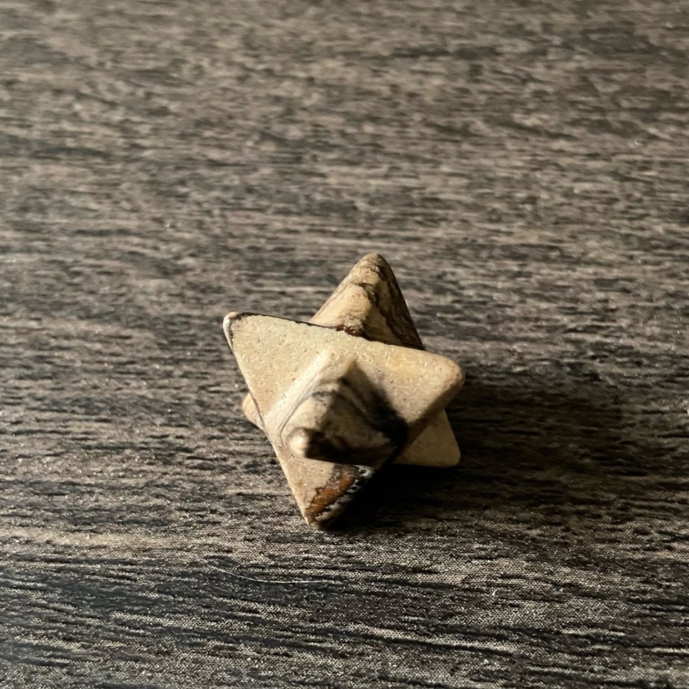 Merkaba Carved Crystal